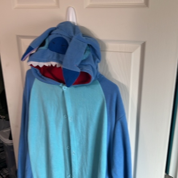 Perfect for Halloween. Stitch onesie. Size unisex large. - Picture 1 of 5